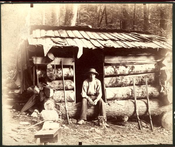 Dorsey's cabin in Middle Fork of Little River