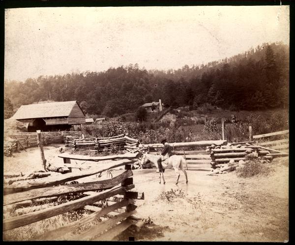 Com. Caughron's house Tuckaleechee Cove Tenn.