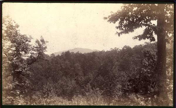 Distant view of Chilhowee R. from Melrose