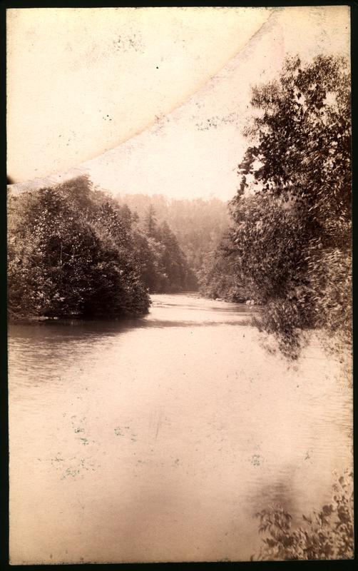 Double bend in Little River below Tuckaleechee Cove