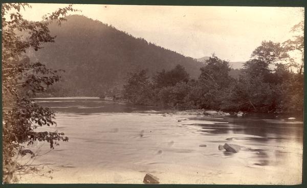 Down Little River from point in front of Sammie Walker's-Miller's Cove