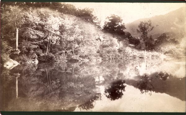 Neubern's Mill pond below Little River Gap.