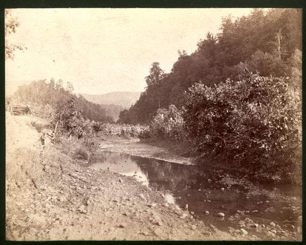 View on Maryville Road in front of W. L. Calter's