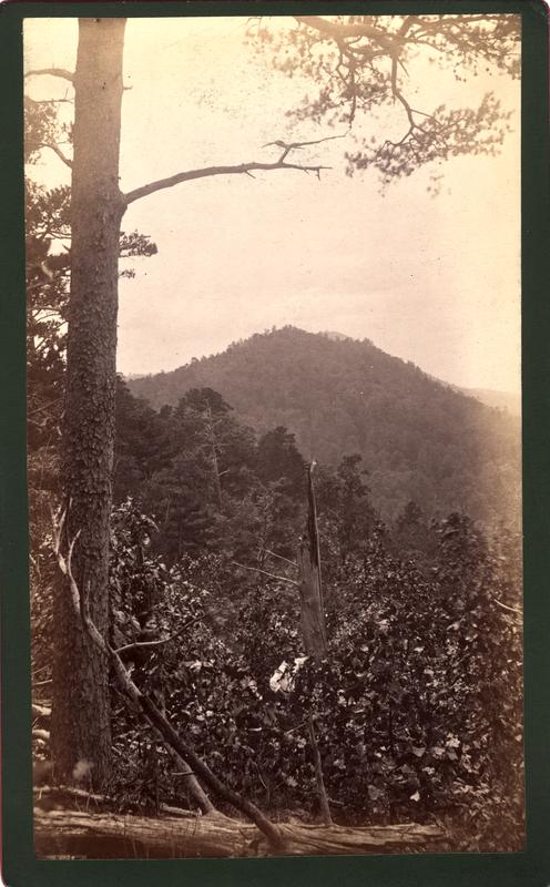 Chilhowee Range (looking South) near road from Maryville to Cade's Cove