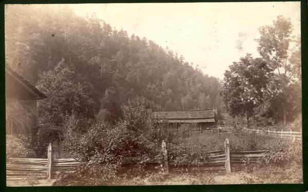 Alvin Walker's house on Flat Branch. Little River Miller's Cove