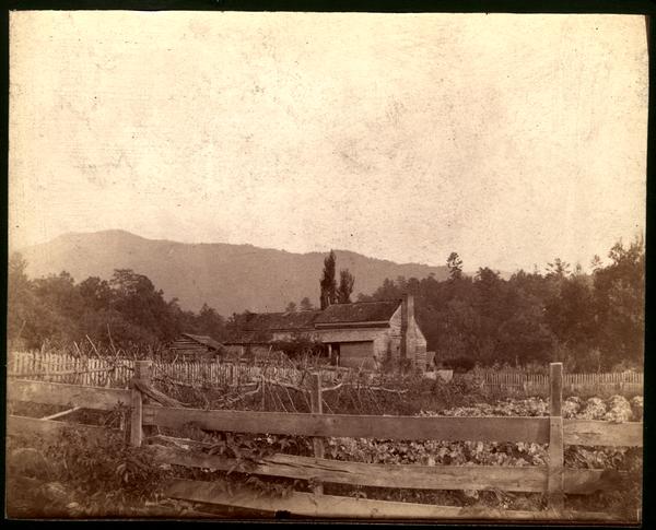 Squire D. B. Lawson's house. Cade's Cove - Blount Co. Tenn.