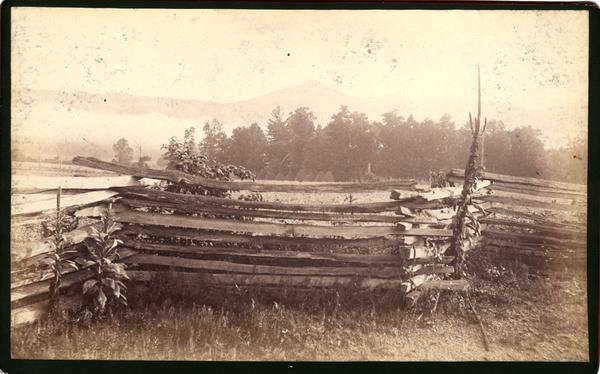 Early morning in Cade's Cove - Cloud on Cade's Cove Mt.