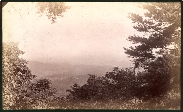 Little River Valley from point of rocks N. of Mt. Nebo House