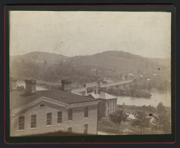 View from the Old College cupola (Knoxville Campus) looking South toward the Tennessee River